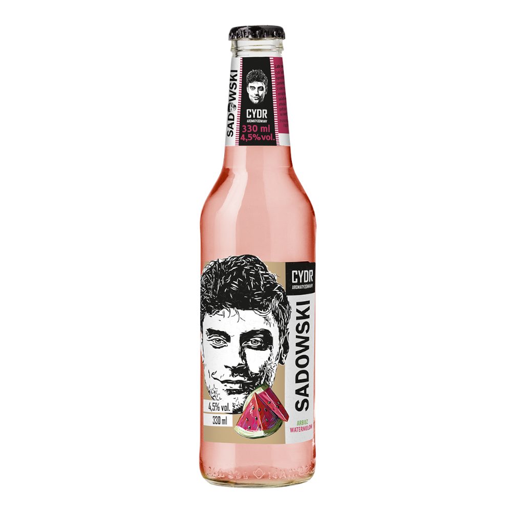 Cydr Sadowski Arbuz 4,5% 330 ml