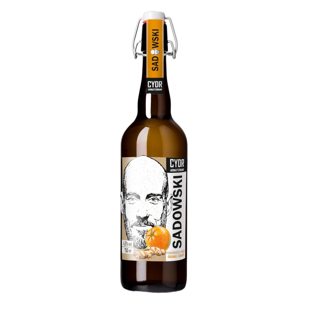 Cydry Sadowski Imbir-Pomarańcza 4,5% 750 ml