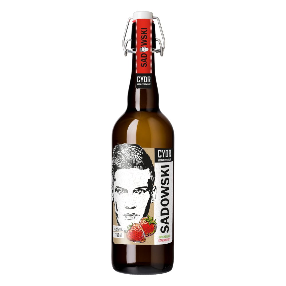 Cydry Sadowski Truskawka 4,5% 750 ml