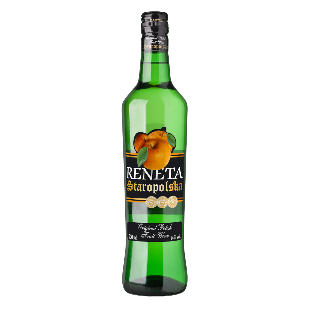 Wino Staropolska Reneta 14% białe słodkie 750 ml