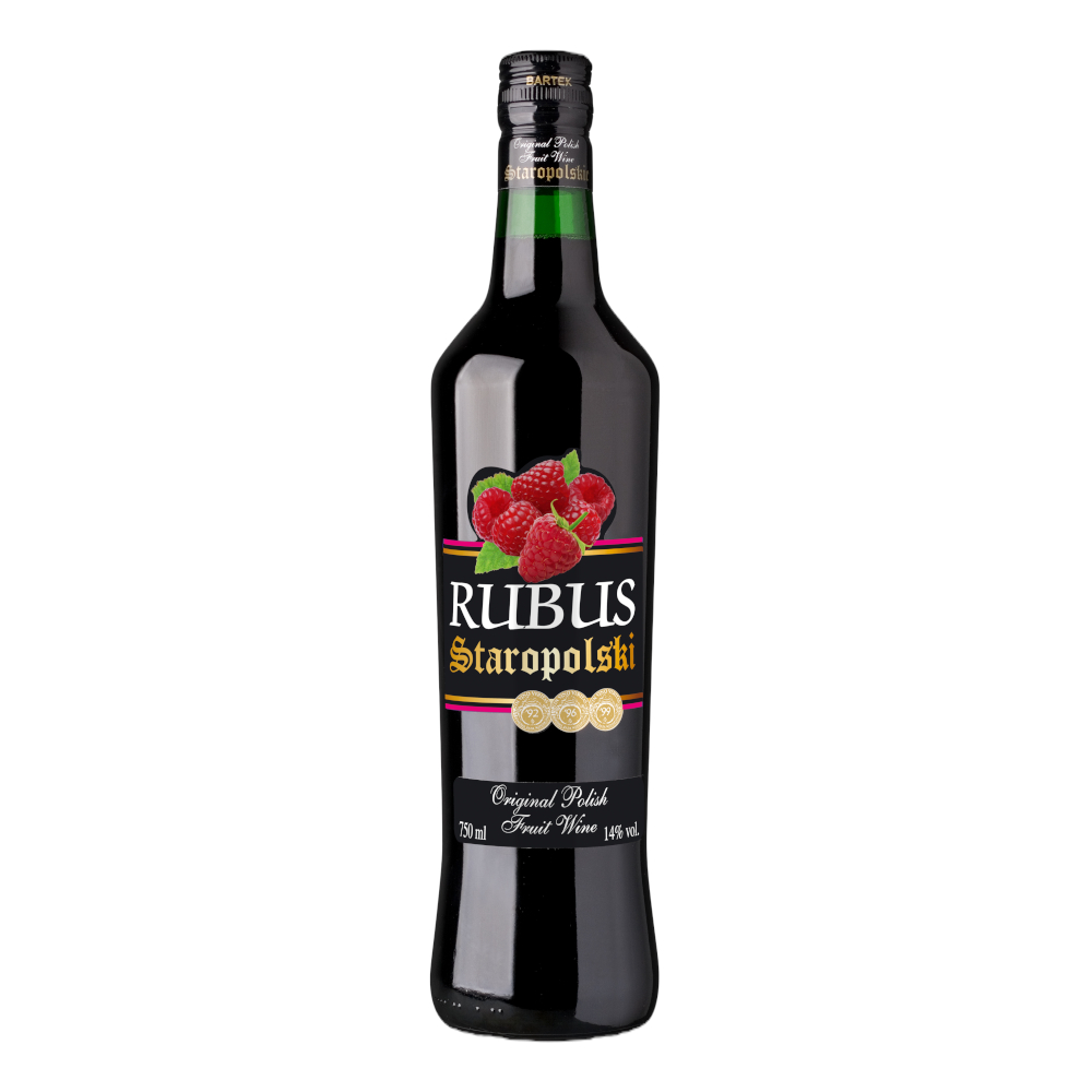 Wino Staropolski Rubus 14% czerwone słodkie 750 ml