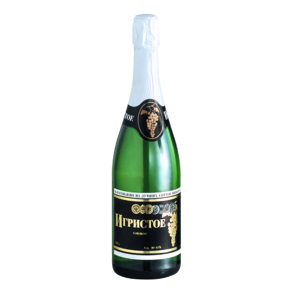 Wino Musujące Igristoje Kremlowskoje 10% białe półsłodkie 750 ml