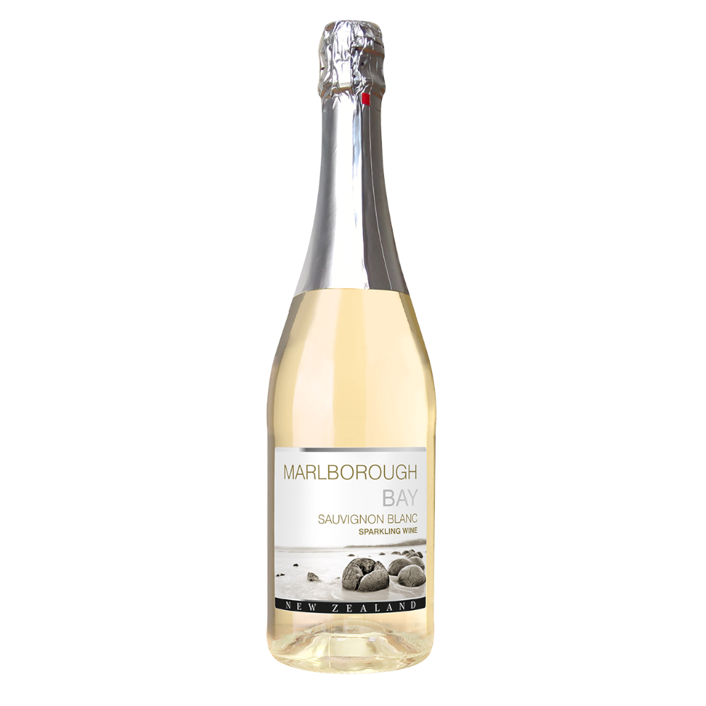 Wino Marlborough Bay Musujące Sauvignon Blanc 12% białe półwytrawne 750 ml