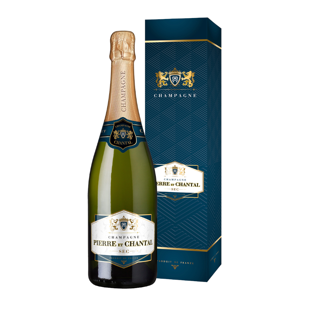 Wino Pierre Et Chantal 12% białe wytrzwne 750 ml kartonik