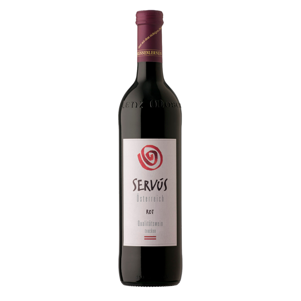 Wino Servus Qualitatswein 12% czerwone wytrawne 750 ml