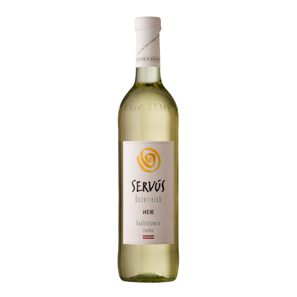 Wino Servus Qualitatswein 11,5% białe wytrawne 750 ml