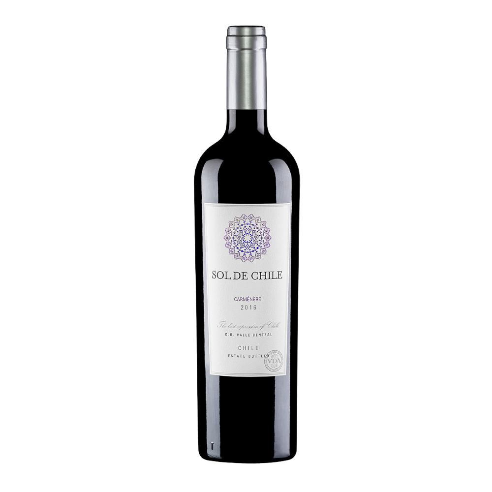 Wino Sol De Chile Varietal Carmenere 13,5% czerwone wytrawne 750 ml