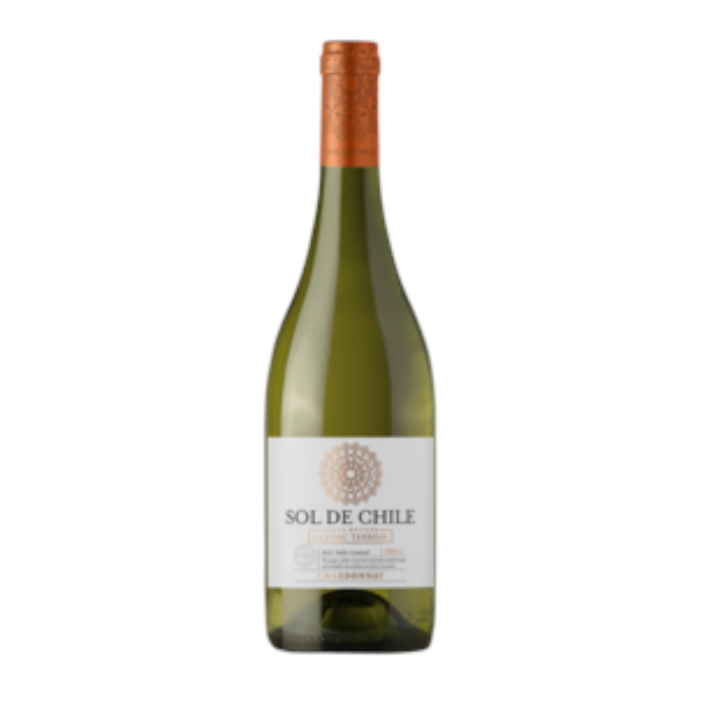 Wino Sol De Chile Varietal Chardonnay 13% białe wytrawne 750 ml