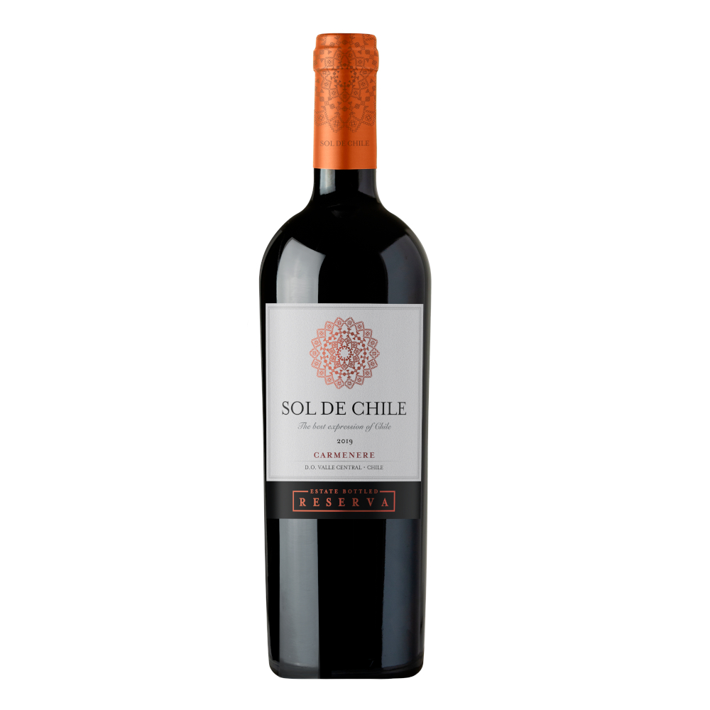 Wino Sol De Chile Reserva Carmenere 13,5% czerwone wytrawne 750 ml
