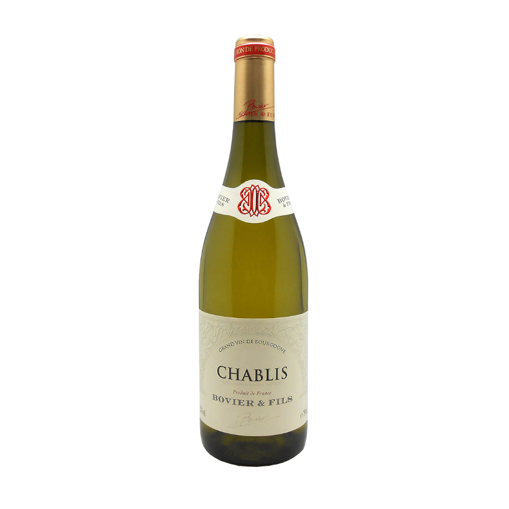Wino Chablis Bovier & Fils 12,5% białe wytrawne 750 ml
