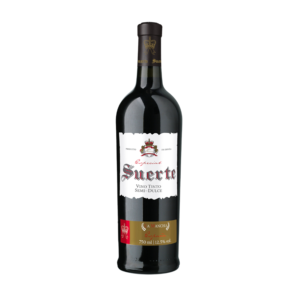 Wino Suerte Tinto Tempranillo 11,5% czerwone półsłodkie 750 ml
