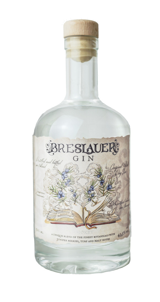 Gin Breslauer Smokey 43,5% 500 ml