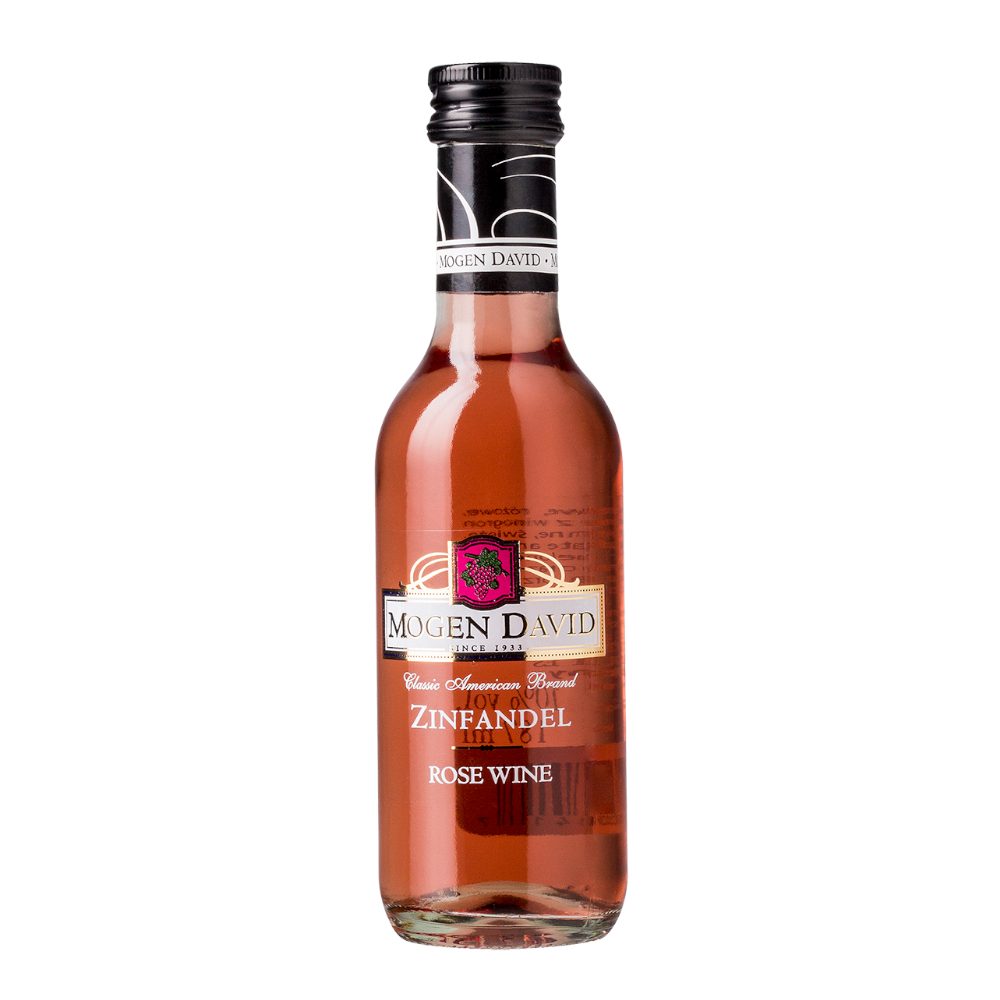 Wino Mogen David Zinfandel 10% różowe półsłodkie 187 ml