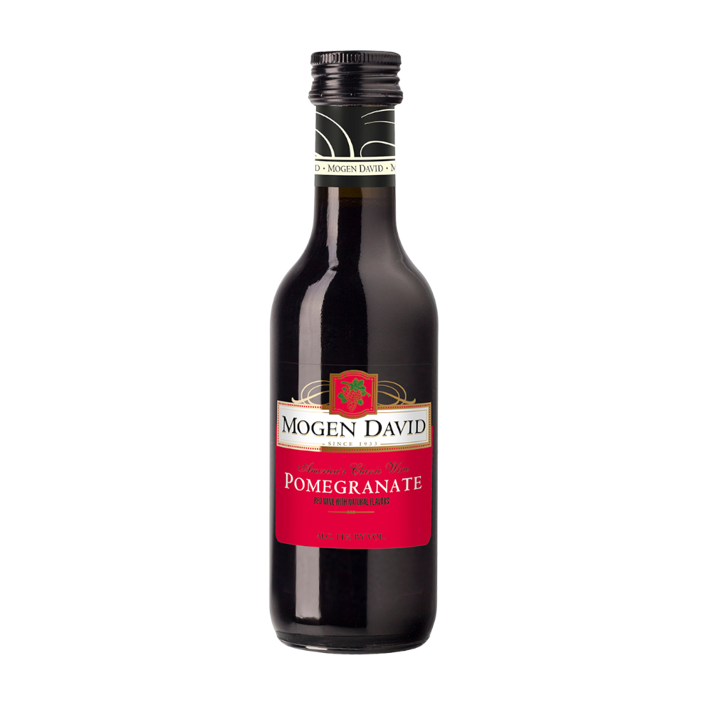 Wino Mogen David Pomegranate 10% czerwone półsłodkie 187 ml