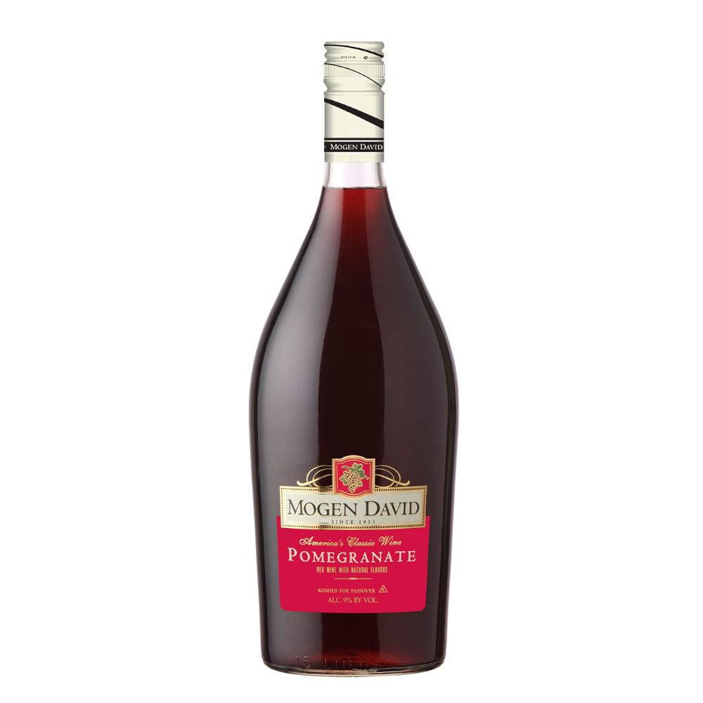 Wino Mogen David Pomegranate 10% czerwone półsłodkie 1500 ml