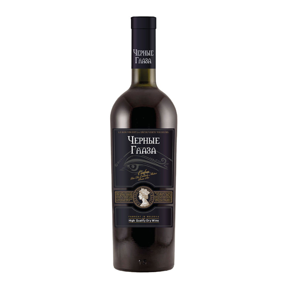 Wino Abbat Czarne Oczy 13% czerwone wytrawne 750 ml