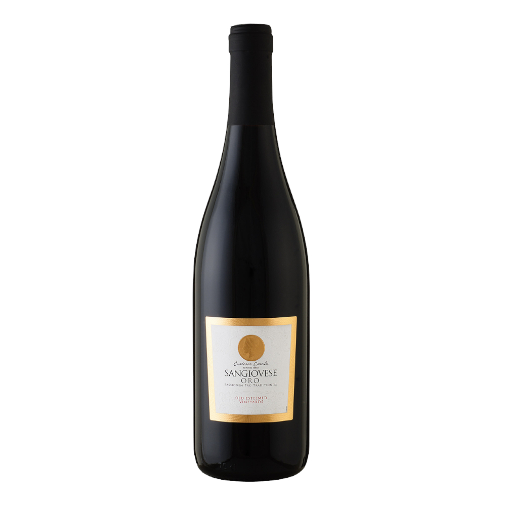 Wino Contessa Carola Oro Sangiovese 13,5% czerwone wytrawne 750 ml