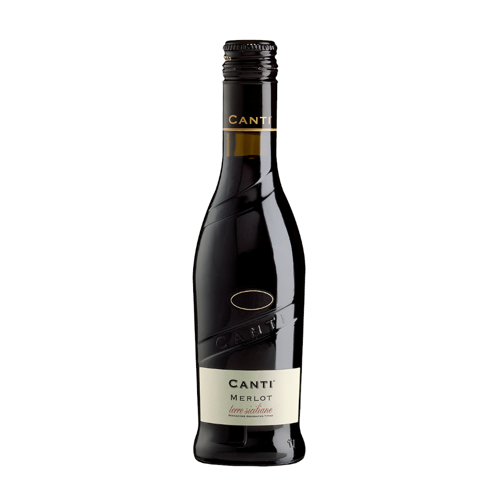 Wino Canti Premium IGT Terre Siciliane Merlot 13% czerwone wytrawne 250 ml