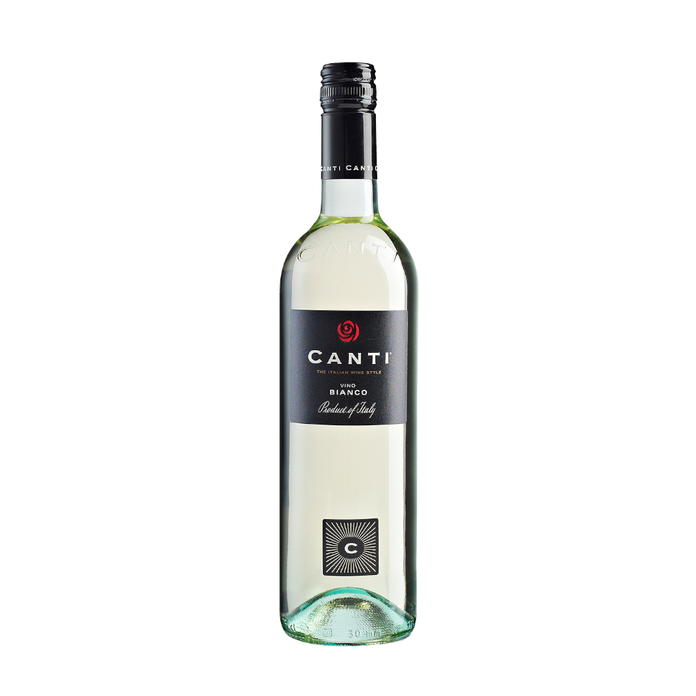 Wino Canti Vino da Tavola Bianco 12% białe półwytrawne 750 ml