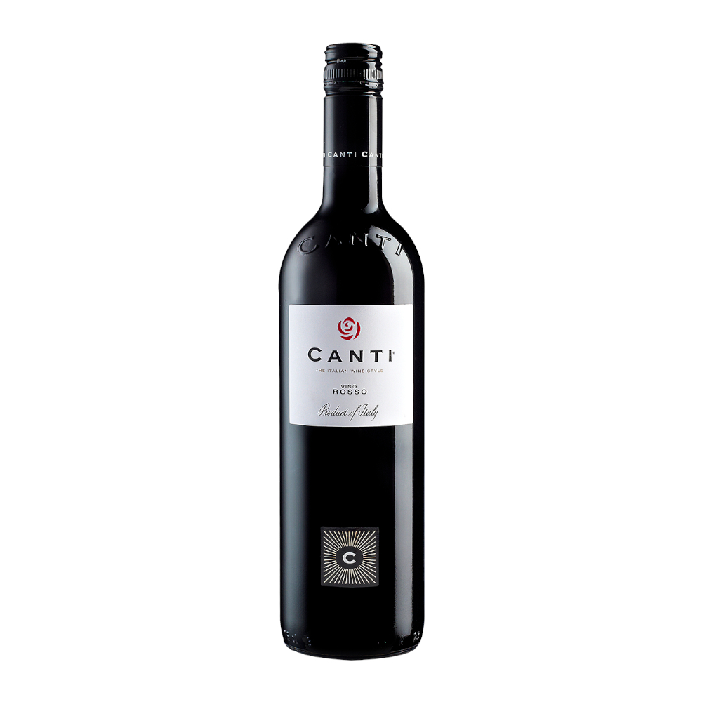 Wino Canti Vino da Tavola Rosso 12% czerwone półwytrawne 750 ml