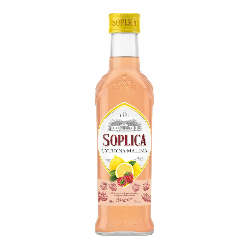 Likier Soplica Cytryna Malina 28% 200 ml