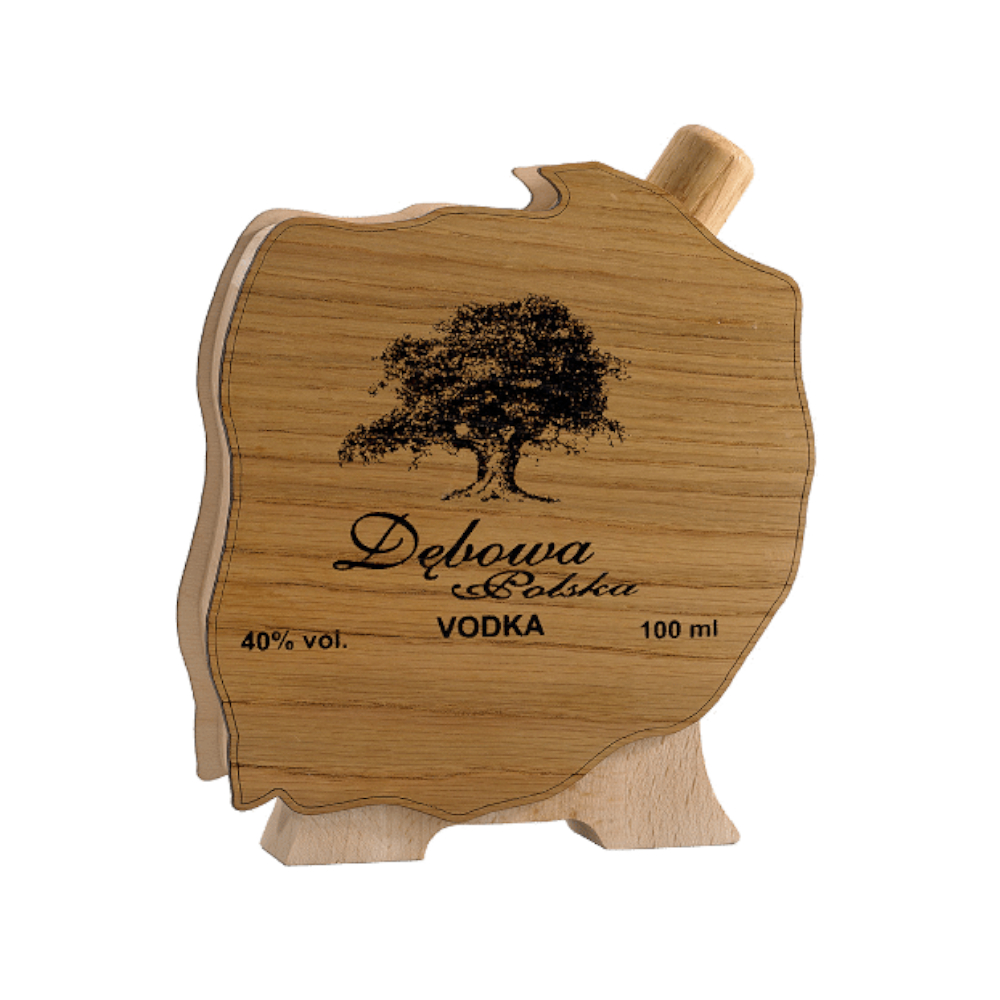 Wódka Dębowa mapa polski 40% 100 ml