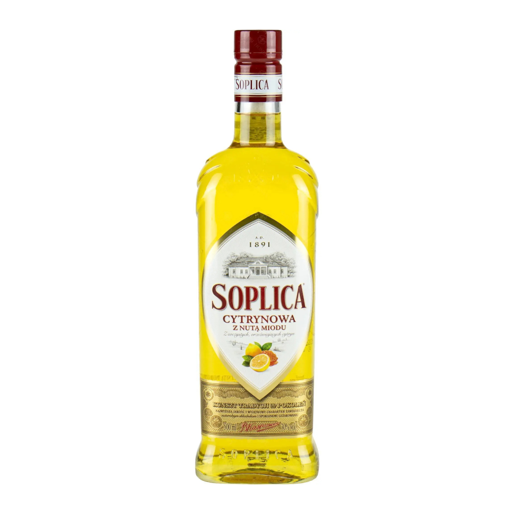 Likier Soplica Cytrynowa z Nutą Miodu 28% 500 ml