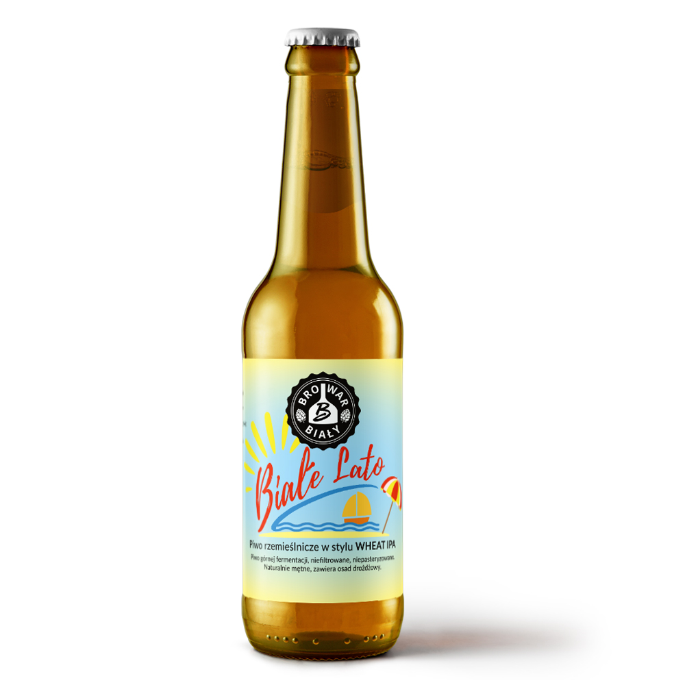 Piwo Białe Lato White IPA Browar Biały 5,1% 500 ml