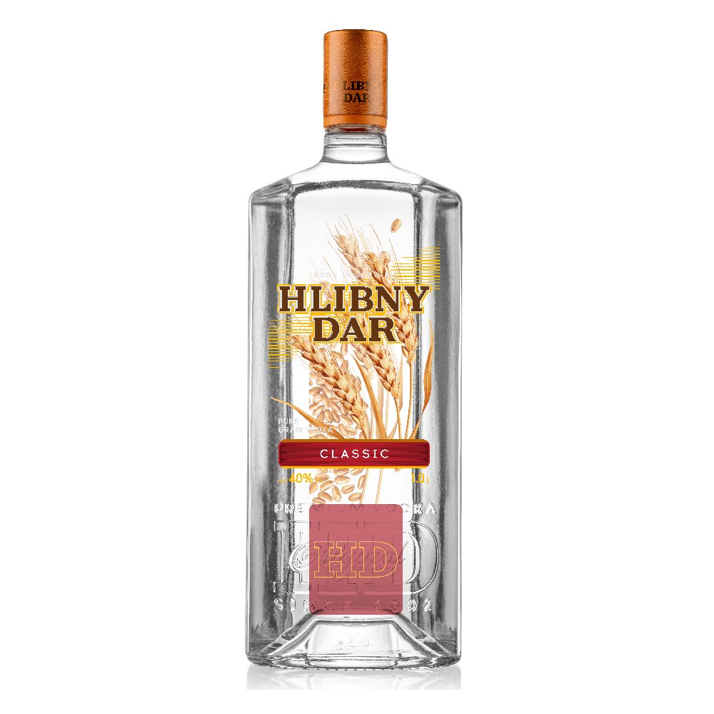 Wódka Hlibny Dar 40% 1000 ml