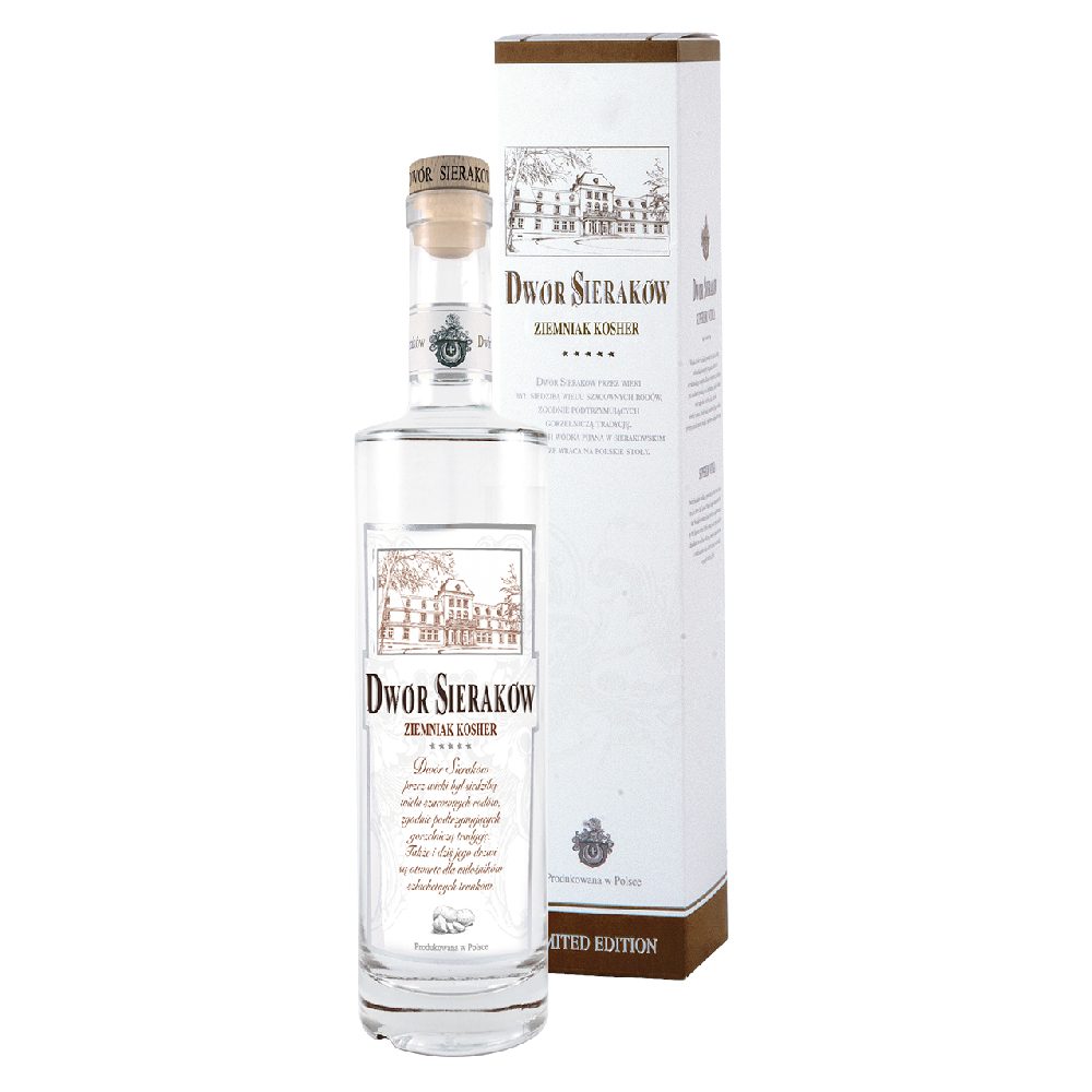 Wódka Dwór Sieraków Ziemniak Kosher 40% 700 ml kartonik