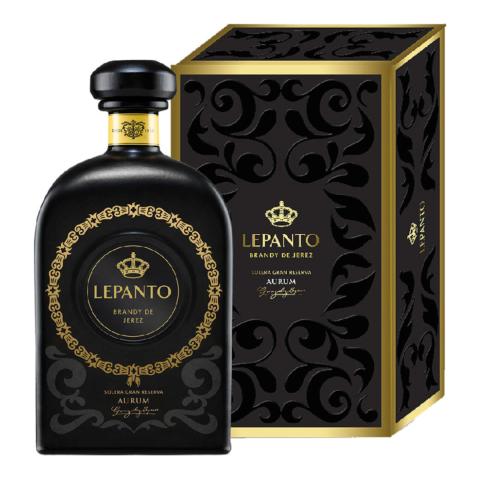 Brandy Lepanto Aurum Brandy de Jerez Solera Gran Resrva 36% 750 ml kartonik