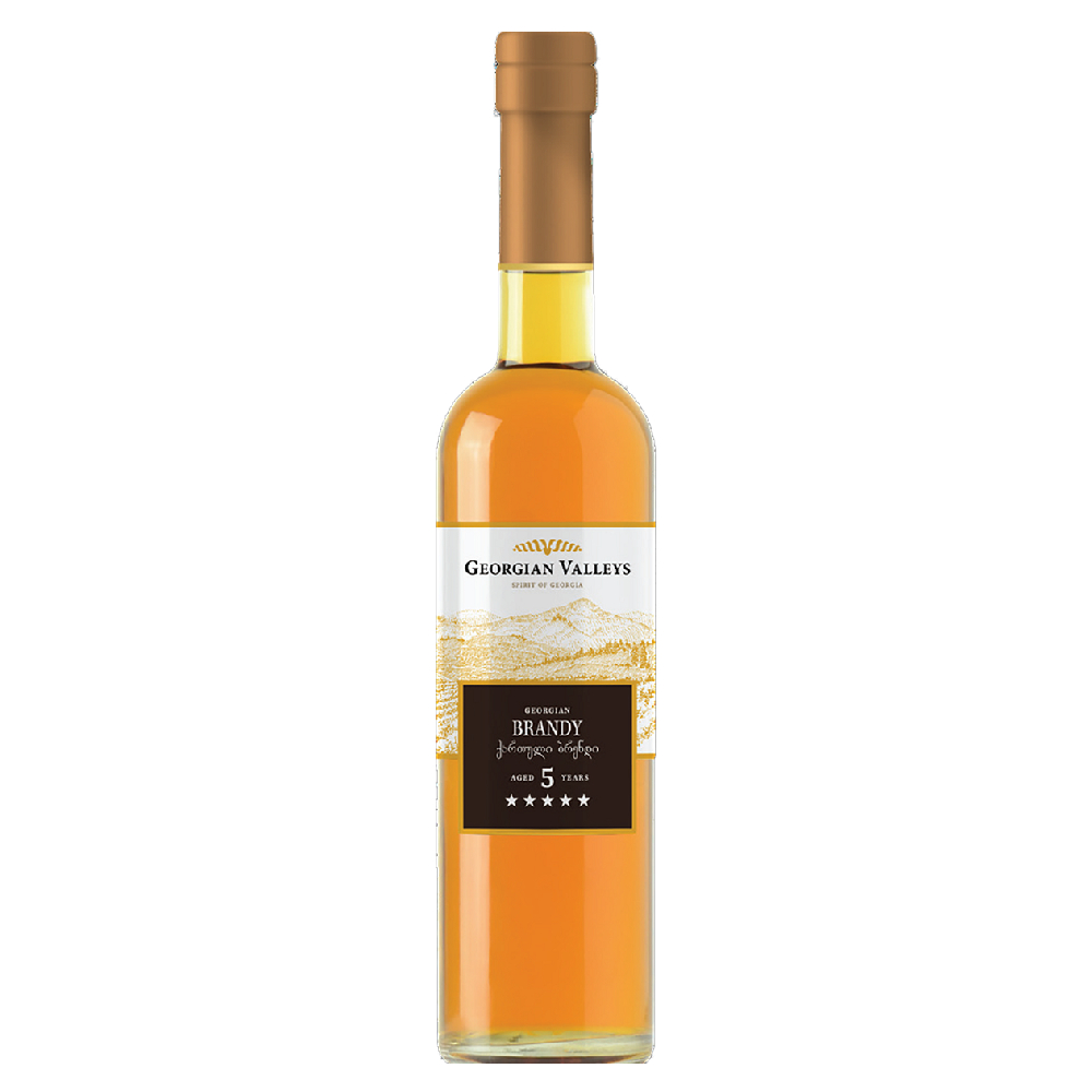 Brandy Georgian Valleys 5 Years Old 40% 500 ml