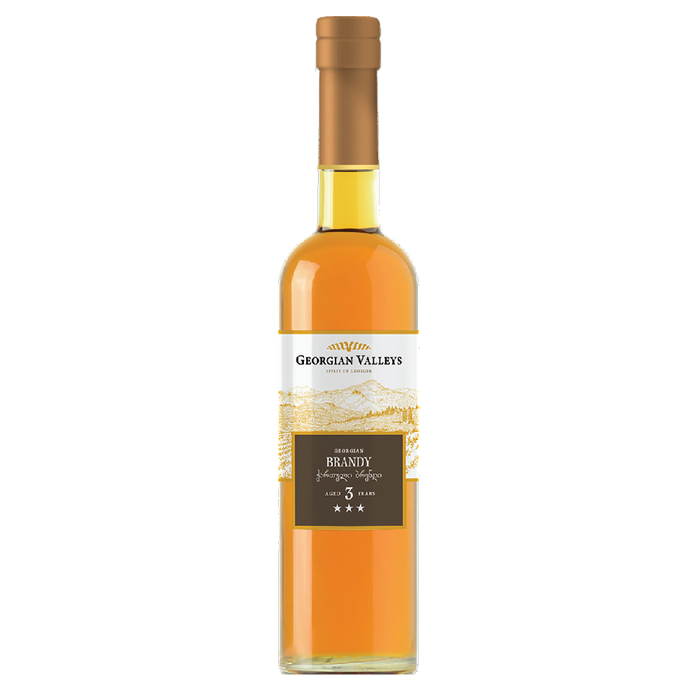 Brandy Georgian Valleys 3 Years Old 40% 500 ml