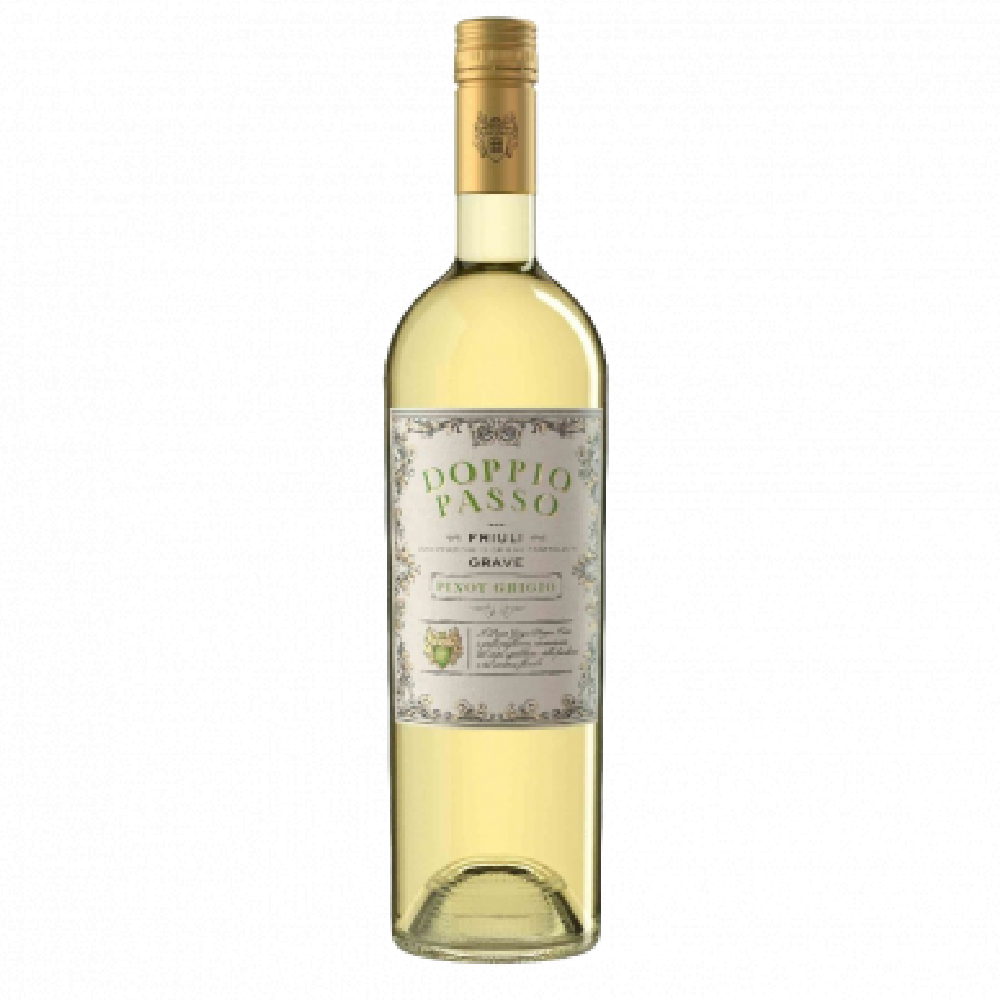 Wino Doppio Passo Pinot Grigio 12,5% białe wytrawne 750 ml