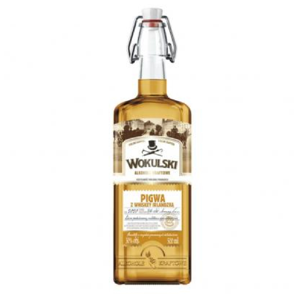 Wódka Wokulski pigwa z whisky 30% 500 ml