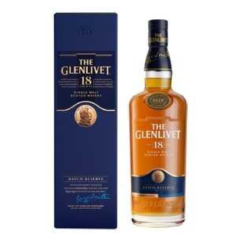 Whisky The Glenlivet 18 YO 40% 700 ml kartonik
