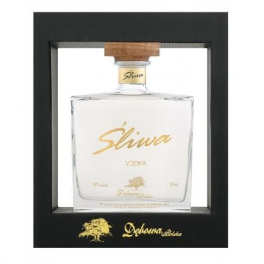 Wódka Dębowa Polska Śliwka 40% 700 ml w karafce