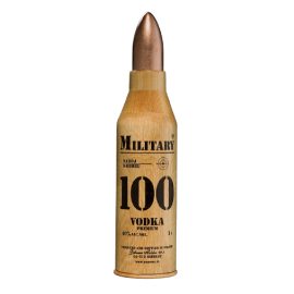 Wódka Dębowa Polska Military Nabój 40% 1000 ml