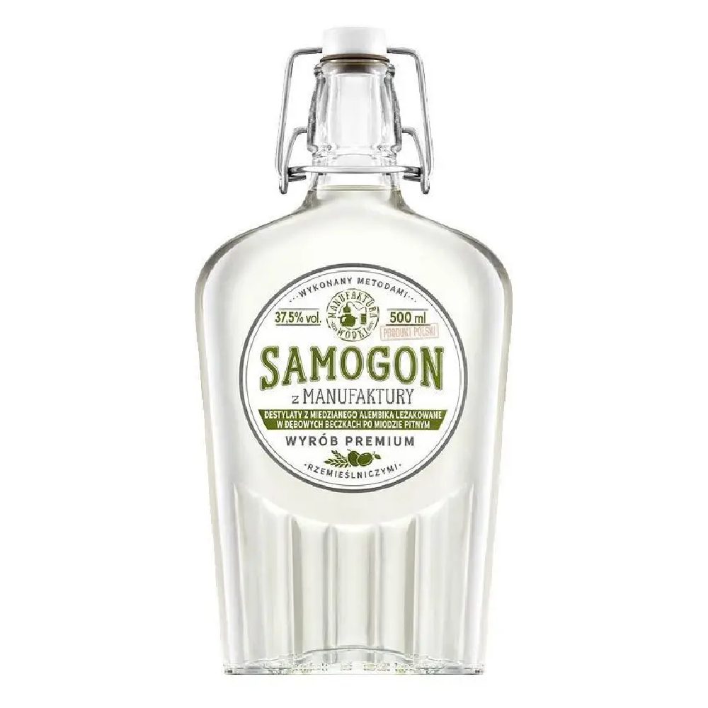 Bimber Samogon z Manufaktury 37,5% 500 ml
