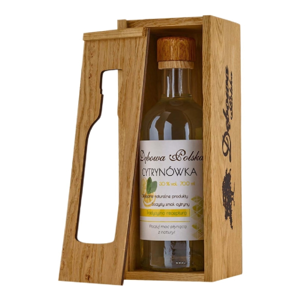 Likier Dębowa Polska Cytrynówka 30% 700 ml skrzynka