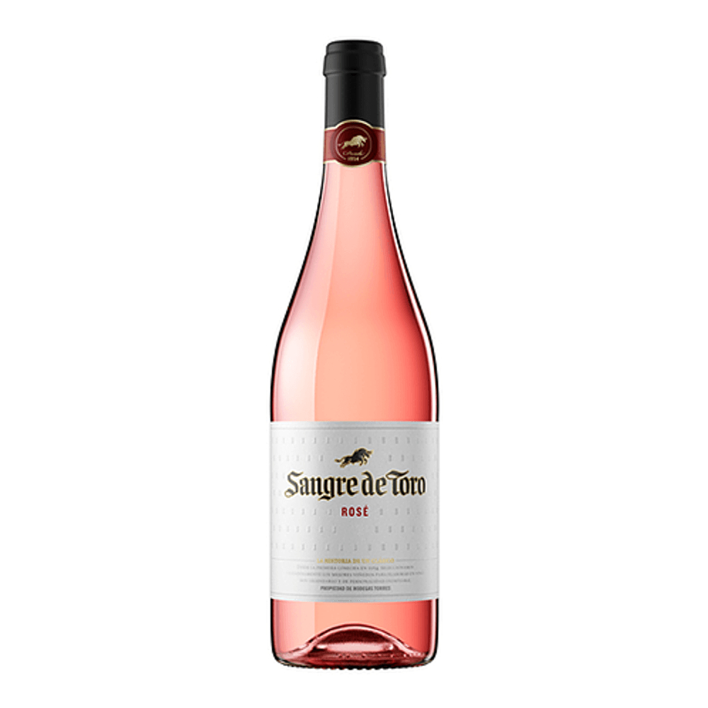 Wino Sangre de Toro 0% słodkie różowe 750 ml