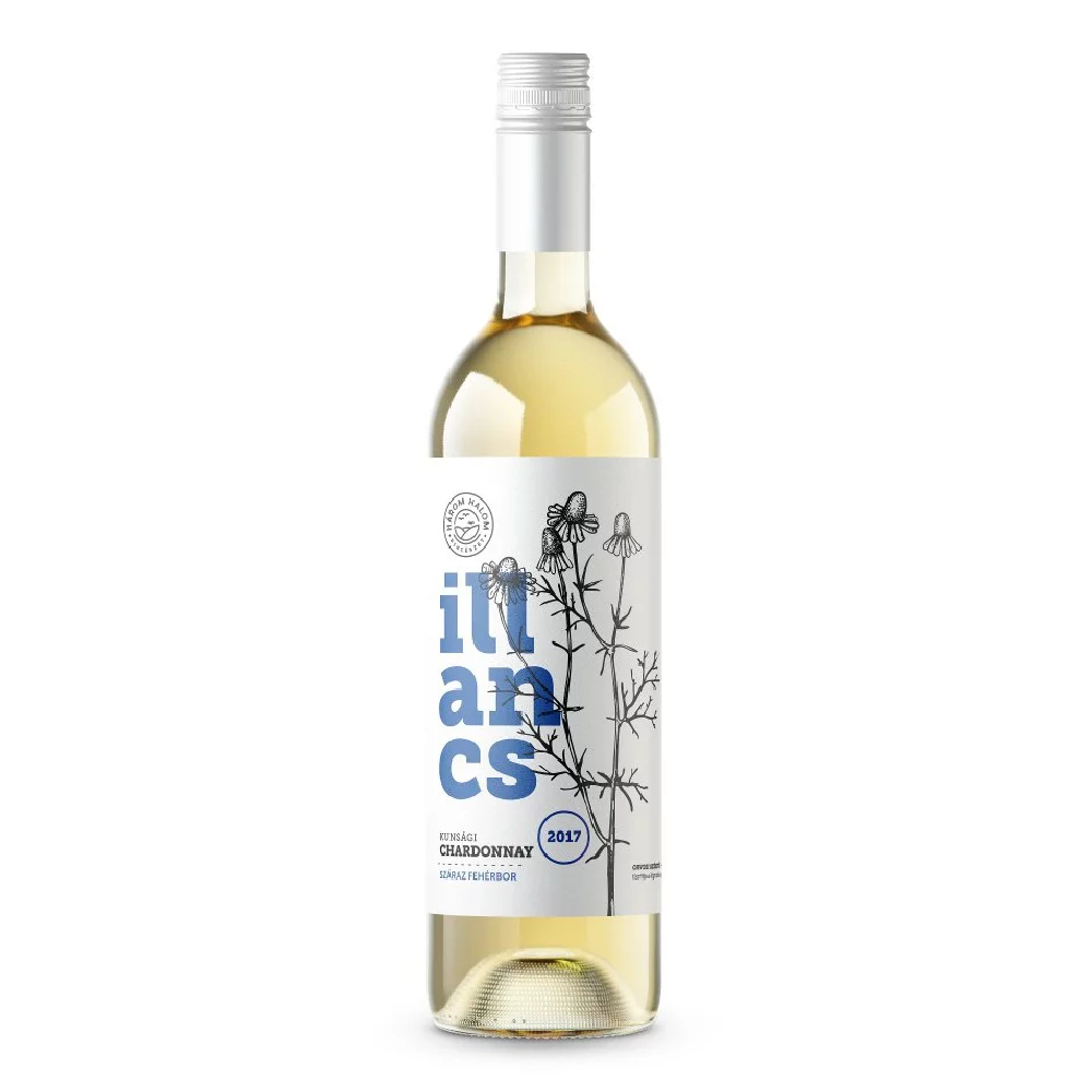 Wino Kunvin Chardonnay Harom Halom 12% białe wytrawne 750 ml