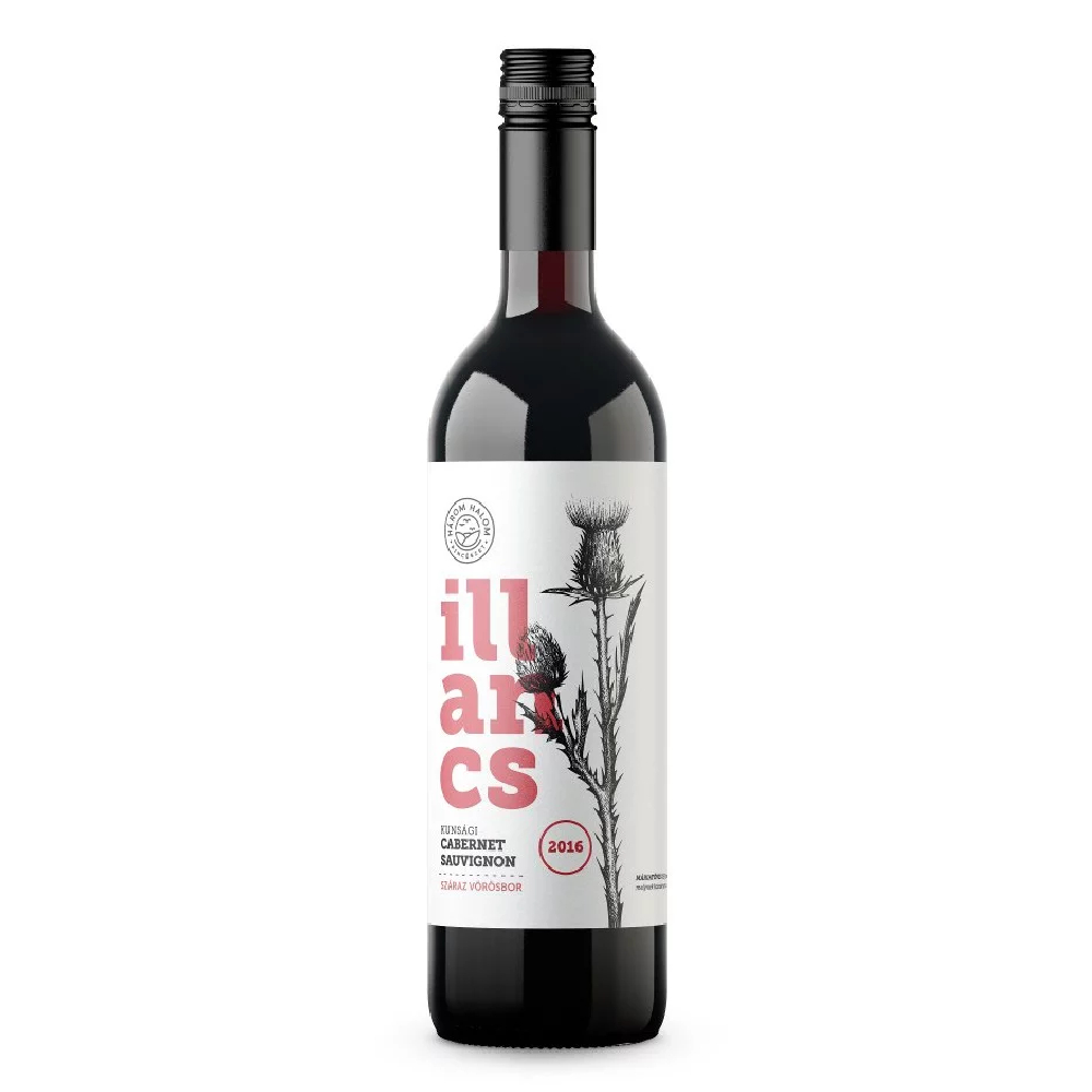 Wino Kunvin Cabernet Sauvignon  Harom Halom 12% czerwone wytrawne 750 ml