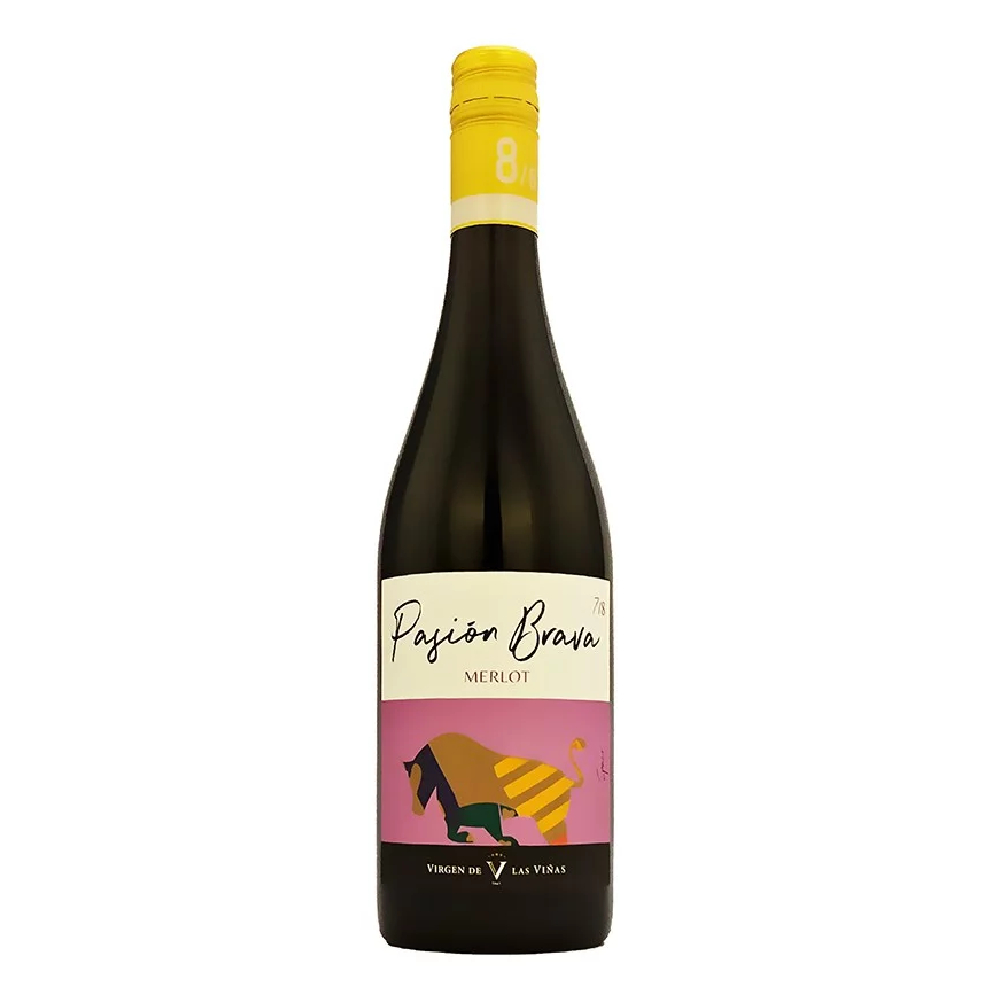 Wino Virgen de las Vińas Pasion Brava Merlot 13% czerwone wytrawne 750 ml