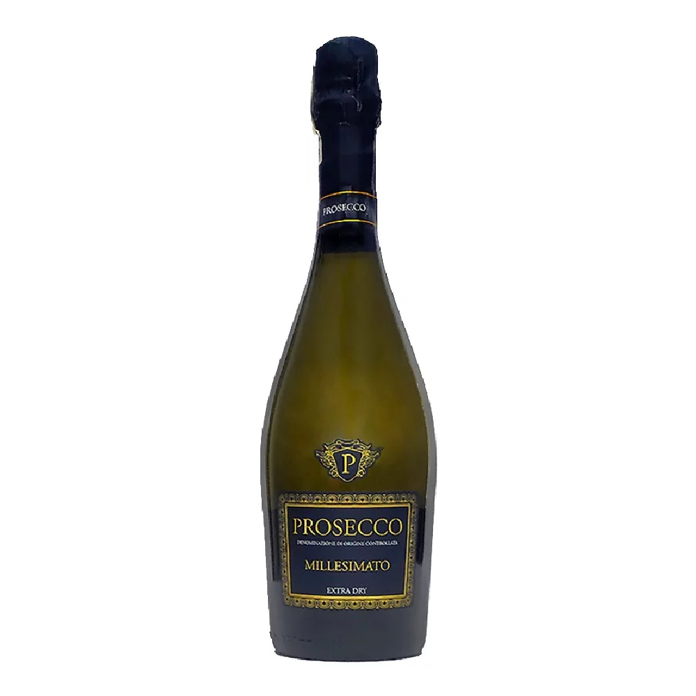 Wino C&C Prosecco “P” DOC Millesimato extra dry 11% białe półwytrawne 750 ml