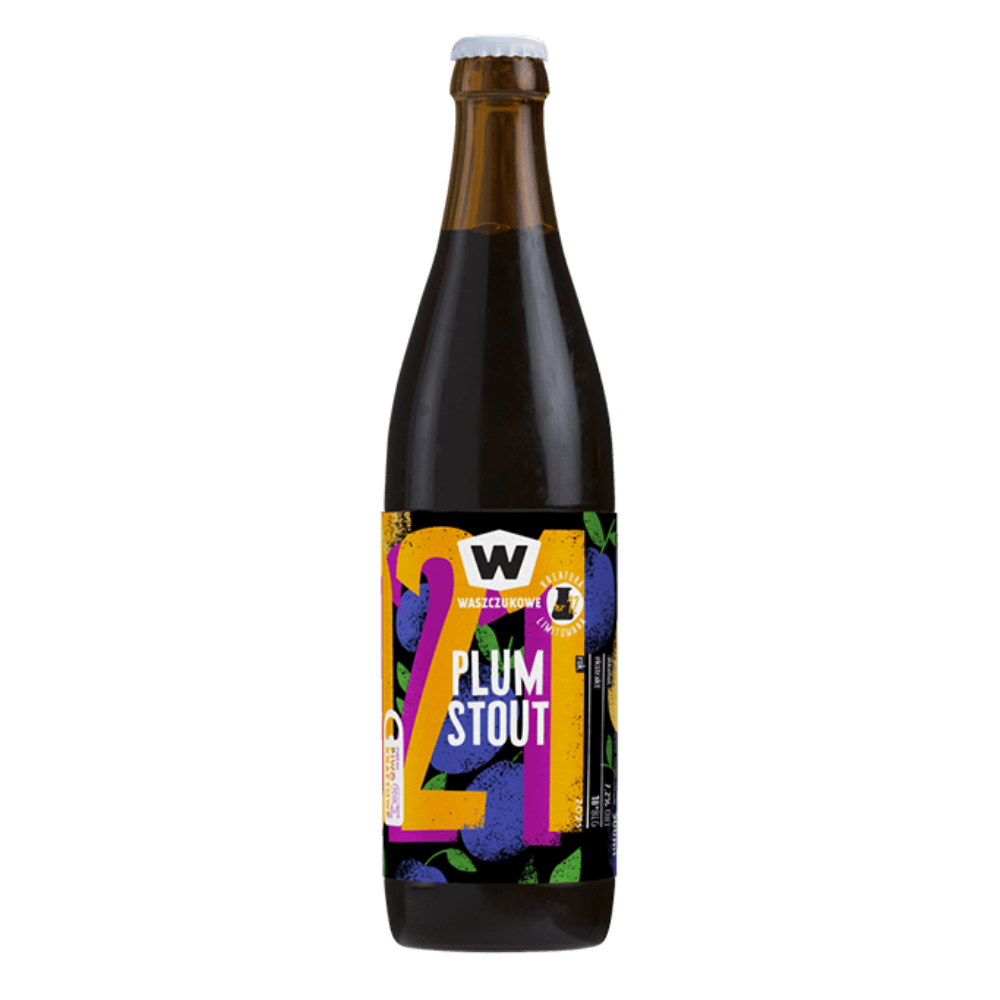 Piwo Waszczukowe Plum Stout 4,6% 500 ml
