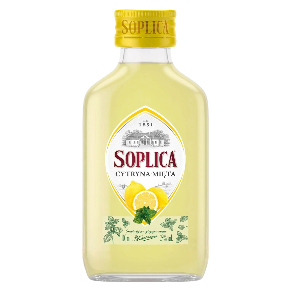Likier Soplica Cytryna Mięta 28% 100 ml