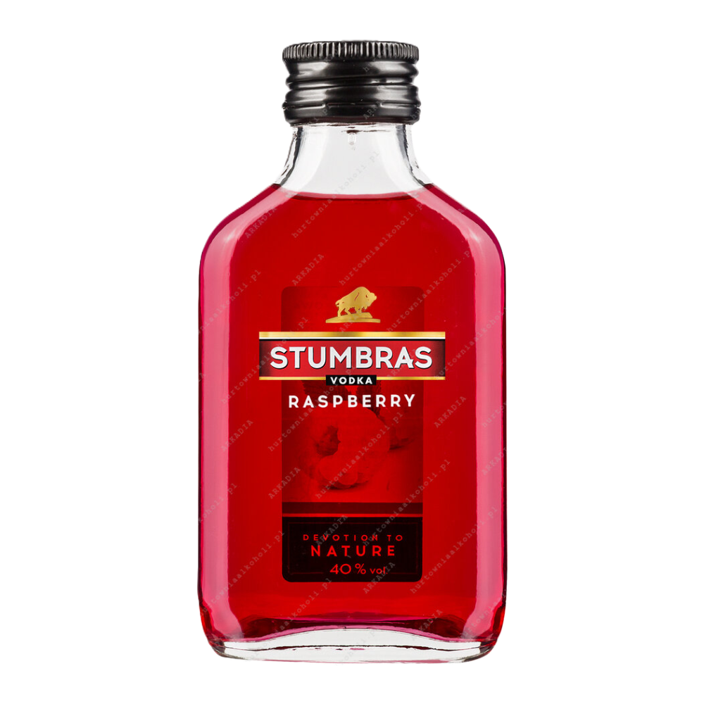 Wódka Stumbras Raspberry 40% 100 ml