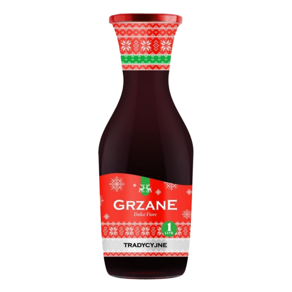 Wino Dolce Fiore Grzane Tradycyjne 11% czerwone słodkie 1000 ml