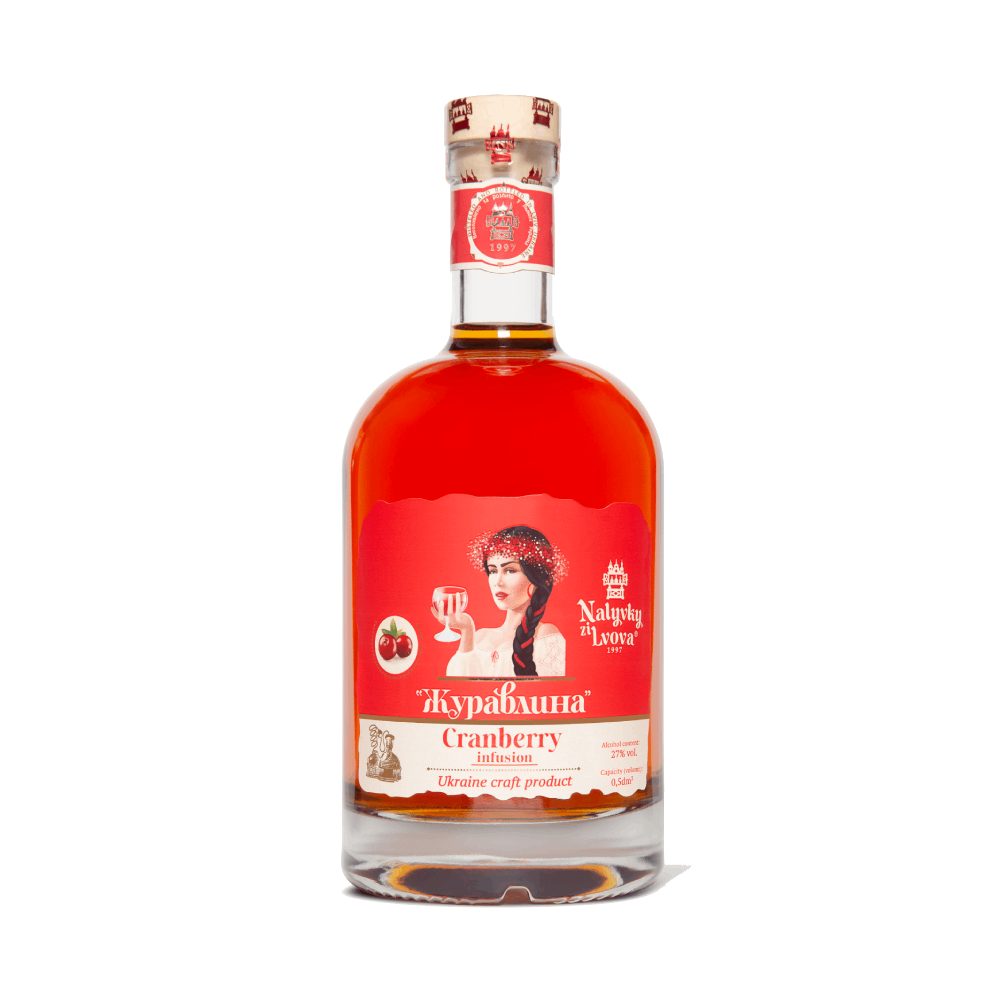 Nalewka Ze Lwowa Żurawinowa 27% 500 ml